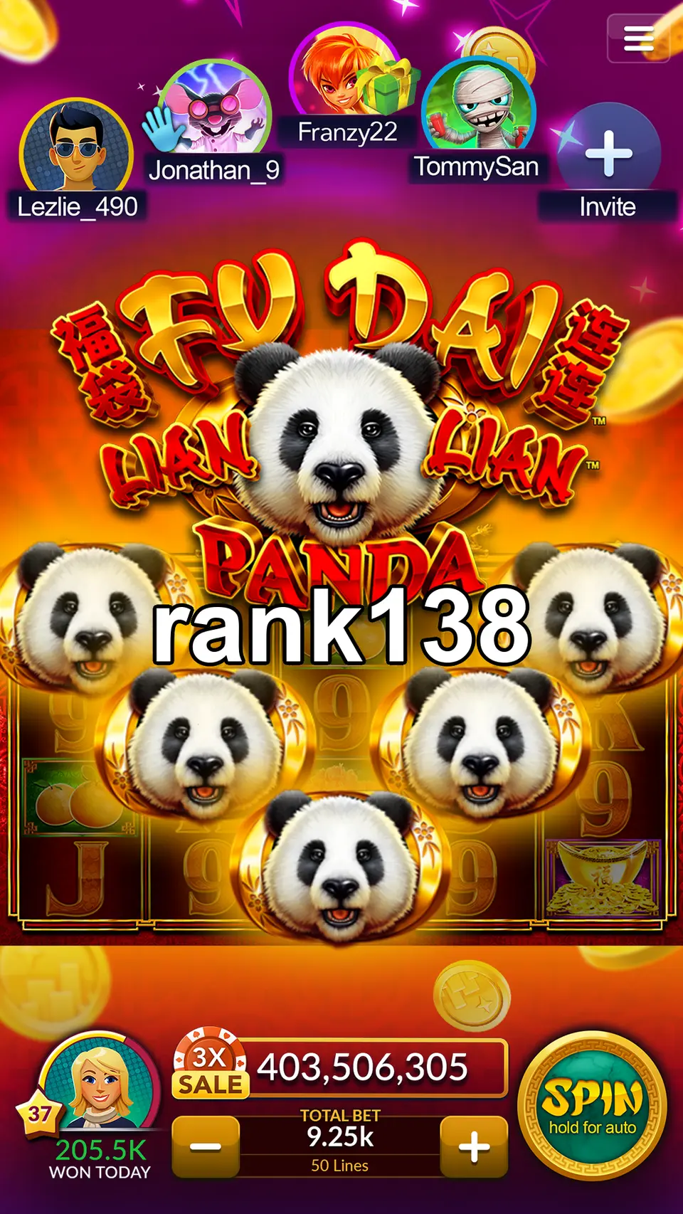 rank138 Masuk